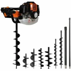 YOUTHUP Jeu De Perceuse De Sol à Tarière Acier