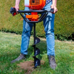 OXEO Mèche Diamètre 150 Mm Pour Tarière Thermique – Longueur 80 Cm -Tarière motorisée Soldes 51908732 5