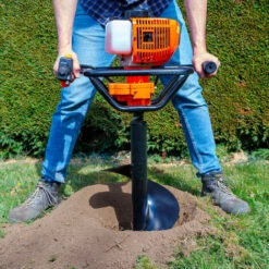 OXEO Mèche Diamètre 300 Mm Pour Tarière Thermique – Longueur 80 Cm -Tarière motorisée Soldes 51908815 4