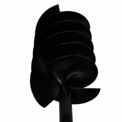 Topdeal Tarière De Sol Avec Mèche De Tarière 200 Mm Acier Noir -Tarière motorisée Soldes 52081494 5