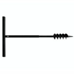 Topdeal Tarière De Sol Avec Manche 80 Mm Et Tube D'extension 9 M Acier -Tarière motorisée Soldes 52086716 4