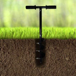 LIFCAUSAL Foret De Jardin Manuel Digger Post Ground Auger Portable Pour La Plantation -Tarière motorisée Soldes 52728458 5