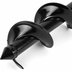 BENOBBY KIDS Mèche Jardin Tarière Pour Perceuse Jardin Ø 90 Mm - Foret Perceuse Ø Embout 8 Mm - Longueur Mèche 25 Cm - Foret En Acier Pour Creuser Rapidement Des Trous Et Planter Vos Fleurs Arbre Arbuste, Piquets, Poteau Pour Planter Semis Et Bulbes -Tarière motorisée Soldes 53282450 3