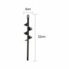 THSINDE Mèche Jardin Tarière, Forets De Jardin En Spirale, Outil De Plantation Pratique Pour Faire Rapidement Trou Et Planter Des Fleurs Arbres Arbustes 4*22cm