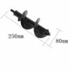 THSINDE Mèche Jardin Tarière, Forets De Jardin En Spirale, Outil De Plantation Pratique Pour Faire Rapidement Trou Et Planter Des Fleurs Arbres Arbustes 8*25cm