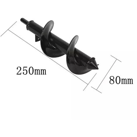 THSINDE Mèche Jardin Tarière, Forets De Jardin En Spirale, Outil De Plantation Pratique Pour Faire Rapidement Trou Et Planter Des Fleurs Arbres Arbustes 8*25cm 1 THSINDE Mèche Jardin Tarière, Forets De Jardin En Spirale, Outil De Plantation Pratique Pour Faire Rapidement Trou Et Planter Des Fleurs Arbres Arbustes 8*25cm