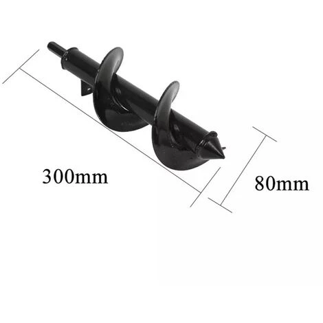 THSINDE Mèche Jardin Tarière, Forets De Jardin En Spirale, Outil De Plantation Pratique Pour Faire Rapidement Trou Et Planter Des Fleurs Arbres Arbustes 8*30cm 1 THSINDE Mèche Jardin Tarière, Forets De Jardin En Spirale, Outil De Plantation Pratique Pour Faire Rapidement Trou Et Planter Des Fleurs Arbres Arbustes 8*30cm