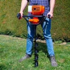 OXEO Mèche Diamètre 100 Mm Pour Tarière Thermique – Longueur 80 Cm -Tarière motorisée Soldes 53819625 3