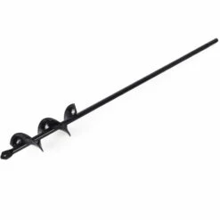 OULIGAY Mèche Jardin Tarière, 40 Mm, Forets De Jardin En Spirale, Outil De Plantation Pratique Pour Faire Rapidement Trou Et Planter Des Fleurs Arbres Arbustes.