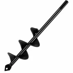 PETITES ECREVISSES Tarière Pour Perceuse De Jardin 4x22 Cm Foret Spirale De Jardinage En Acier Pour Cultiver