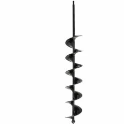 PETITES ECREVISSES Tariere Perceuse En Acier 8x40cm Foret Spirale De Jardinage Outillage De Jardin Pour Creuser Des Trous Et Cultiver En Profondeur