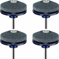 ZHUOXUAN 4 Paquets Aiguiseur De Lame De Tondeuse à Gazon Aiguiseur Tondeuse Outils De Jardin Outil De Meulage De Foret Pour La Plupart Des Perceuses Électriques Perceuses à Main