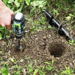 ZHUOXUAN Mèches De Tarière De Jardin Ø 80 Et Ø 40 Mm 2 Pièces, Mèches De Jardin En Spirale, Outil De Plantation Pratique Pour Percer Et Planter Rapidement Des Fleurs, Des Arbres Et Des Arbustes 9 ZHUOXUAN Mèches De Tarière De Jardin Ø 80 Et Ø 40 Mm 2 Pièces, Mèches De Jardin En Spirale, Outil De Plantation Pratique Pour Percer Et Planter Rapidement Des Fleurs, Des Arbres Et Des Arbustes -Tarière motorisée Soldes 56526644 5