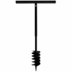 INLIFE Tarière De Sol Avec Mèche De Tarière Spirales 120 Mm Acier Noir 8 INLIFE Tarière De Sol Avec Mèche De Tarière Spirales 120 Mm Acier Noir -Tarière motorisée Soldes 56631110 4