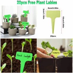 LIFCAUSAL Lot De 4 Forets à Tarière Pour Planter Des Fleurs 4 Pcs Jardin Tarière Spirale Foret Rapide Planteur Pour Tulipes Plantes En Pot Légumes Fleurs Creuser Désherbage Avec Gant De Jardin Et 20 Pcs Étiquettes De Plantes 9 LIFCAUSAL Lot De 4 Forets à Tarière Pour Planter Des Fleurs 4 Pcs Jardin Tarière Spirale Foret Rapide Planteur Pour Tulipes Plantes En Pot Légumes Fleurs Creuser Désherbage Avec Gant De Jardin Et 20 Pcs Étiquettes De Plantes -Tarière motorisée Soldes 57232849 5