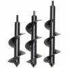 Mèche Jardin Tarière Ø 80 Et Ø 300 Mm 1 Pièces, Forets De Jardin En Spirale, Outil De Plantation Pratique Pour Faire Rapidement Trou Et Planter Des Fleurs Arbres Arbustes Mèche Pour Tarière LITZEE