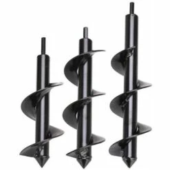 Mèche Jardin Tarière Ø 80 Et Ø 300 Mm 1 Pièces, Forets De Jardin En Spirale, Outil De Plantation Pratique Pour Faire Rapidement Trou Et Planter Des Fleurs Arbres Arbustes Mèche Pour Tarière LITZEE