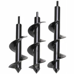Mèche Jardin Tarière Ø 80 Et Ø 300 Mm 1 Pièces, Forets De Jardin En Spirale, Outil De Plantation Pratique Pour Faire Rapidement Trou Et Planter Des Fleurs Arbres Arbustes Mèche Pour Tarière LITZEE -Tarière motorisée Soldes 57500588 3