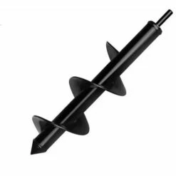 DENUOTOP Mèche Pour Tarière Mèche Jardin Tarière Ø 80 Et Ø 300 Mm 1 Pièces, Forets De Jardin En Spirale, Outil De Plantation Pratique Pour Faire Rapidement Trou Et Planter Des Fleurs Arbres Arbustes