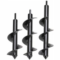 DENUOTOP Mèche Pour Tarière Mèche Jardin Tarière Ø 80 Et Ø 300 Mm 1 Pièces, Forets De Jardin En Spirale, Outil De Plantation Pratique Pour Faire Rapidement Trou Et Planter Des Fleurs Arbres Arbustes -Tarière motorisée Soldes 57587952 3