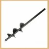 AIDUCHO Mèche Jardin Tarière 1 Pièces, Forets De Jardin En Spirale, Outil De Plantation Pratique Pour Faire Rapidement Trou Et Planter Des Fleurs Arbres Arbustes-4*22cm
