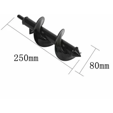 Mèche Jardin Tarière, Forets De Jardin En Spirale, Outil De Plantation Pratique Pour Faire Rapidement Trou Et Planter Des Fleurs Arbres Arbustes 8*25cm Mèche Pour Tarière LITZEE 1 Mèche Jardin Tarière, Forets De Jardin En Spirale, Outil De Plantation Pratique Pour Faire Rapidement Trou Et Planter Des Fleurs Arbres Arbustes 8*25cm Mèche Pour Tarière LITZEE