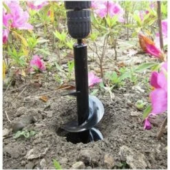 THSINDE 2pcs Jardin Perceuse 8x30cm Et 4x22cm Perceuse Jardinage Foret Spirale Pour Perceuse Tariere Perceuse Tarriere Jardin Perceuse Pour Jardin Tarriere De Jardin Pour Perceuse Foret De Tarriere Foret -Tarière motorisée Soldes 58371661 3