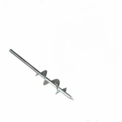 Thsinde Foret Hélicoïdal De Jardinage - 4 X 22 Cm - Pour Perceuse Sans Fil - Avec Arbre Robuste - Idéal Pour Installer Des Plantes, De Pot De Fleurs, Creuser Des Trous-Bit Pointu (tige Ronde)-2pcs