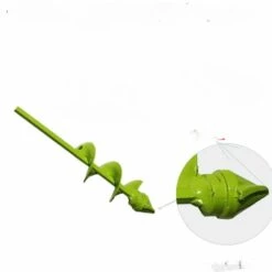 Thsinde Foret Hélicoïdal De Jardinage - 4 X 22 Cm - Pour Perceuse Sans Fil - Avec Arbre Robuste - Idéal Pour Installer Des Plantes, De Pot De Fleurs, Creuser Des Trous-Foret En Acier Au Tungstène (queue Hexagonale)-2pcs