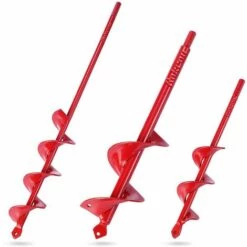 Thsinde Mèche Jardin Tarière-Diamètre 8cm X Longueur 25cm-1 Pcs