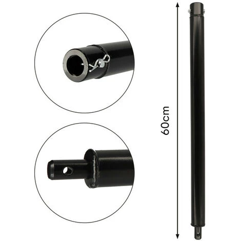 OXEO Tarière Thermique - 52cm3 - 2CV - 3 Mèches-2 Extensions 30-60cm 4 OXEO Tarière Thermique - 52cm3 - 2CV - 3 Mèches-2 Extensions 30-60cm – Image 4