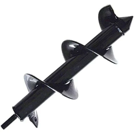 AOUGO Remplacement Pour Essence Perceuse électrique Marteau Sol Tarière Foret Planteur Jardin Tarière Trou Pelle Tête Noir 5*22 Cm 2 AOUGO Remplacement Pour Essence Perceuse électrique Marteau Sol Tarière Foret Planteur Jardin Tarière Trou Pelle Tête Noir 5*22 Cm – Image 2