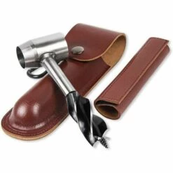 CHANCEY Lot De Forets à Bois Hélicoïdaux En Acier Trempé Oxydé à Coupe Rapide Pour Le Travail Du Bois Pour Camping Et Bushcraft Tarière Manuelle Marron,SEMAket