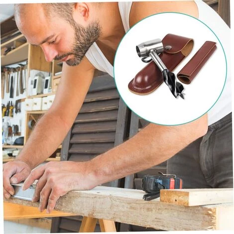 CHANCEY Lot De Forets à Bois Hélicoïdaux En Acier Trempé Oxydé à Coupe Rapide Pour Le Travail Du Bois Pour Camping Et Bushcraft Tarière Manuelle Marron,SEMAket 4 CHANCEY Lot De Forets à Bois Hélicoïdaux En Acier Trempé Oxydé à Coupe Rapide Pour Le Travail Du Bois Pour Camping Et Bushcraft Tarière Manuelle Marron,SEMAket – Image 4