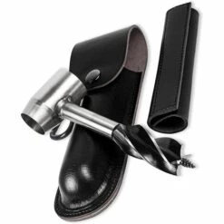 CHANCEY Lot De Forets Hélicoïdaux En Acier Trempé Oxydé à Coupe Rapide Pour Le Travail Du Bois Pour Le Camping Et La Bushcraft Tarière Manuelle Noir，SEMAket