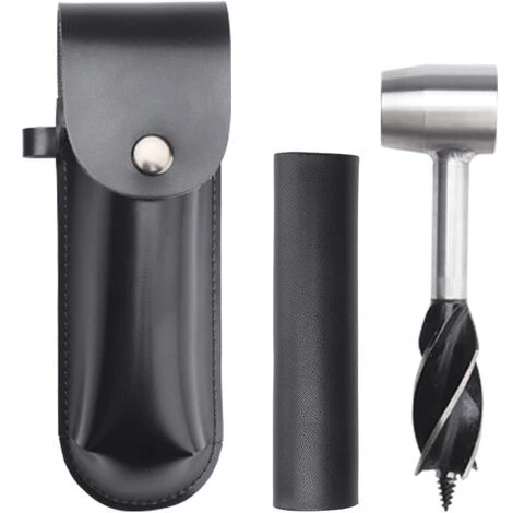 CHANCEY Lot De Forets Hélicoïdaux En Acier Trempé Oxydé à Coupe Rapide Pour Le Travail Du Bois Pour Le Camping Et La Bushcraft Tarière Manuelle Noir,SEMAket 4 CHANCEY Lot De Forets Hélicoïdaux En Acier Trempé Oxydé à Coupe Rapide Pour Le Travail Du Bois Pour Le Camping Et La Bushcraft Tarière Manuelle Noir,SEMAket – Image 4