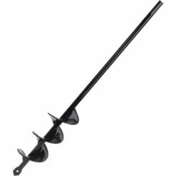 FLYME Mèche Jardin Tarière, Perceuse à Spirale, Outil De Plantation Pratique, Creuser Des Trous Cultiver En Profondeur, Foret Planteuse De Perçage à Arbre Hex Bulbe à Fleurs (Ø 46×370mm)