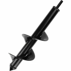 FLYME Mèche Jardin Tarière, Perceuse à Spirale, Outil De Plantation Pratique, Creuser Des Trous Cultiver En Profondeur, Foret Planteuse De Perçage à Arbre Hex Bulbe à Fleurs (Ø 80×300mm)