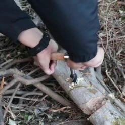 FLYME Foret À Main Pour Le Travail Du Bois, Sertissements De Foret De Tarière Manuelle Avec Couvercle En Cuir, Clé De Survie Clé À Outils De Piquet De Piquet De Bois D'extérieur -Tarière motorisée Soldes 59147012 4
