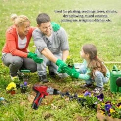 JOORRT Mèche Jardin Tarière Perceuse De Jardin Tarière Tige Hexagonale Acier Inoxydable Tarière Pour Fleur Planter Des Arbres Arbustes 9 JOORRT Mèche Jardin Tarière Perceuse De Jardin Tarière Tige Hexagonale Acier Inoxydable Tarière Pour Fleur Planter Des Arbres Arbustes -Tarière motorisée Soldes 59171146 5