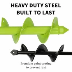 JOORRT Foret Hélicoïdal De Jardinage - 8 X 30 Cm Et 4 X 22 Cm - Pour Perceuse Sans Fil - Avec Arbre Robuste - Idéal Pour Installer Des Plantes De Pot De Fleurs Creuser Des Trous 8 JOORRT Foret Hélicoïdal De Jardinage - 8 X 30 Cm Et 4 X 22 Cm - Pour Perceuse Sans Fil - Avec Arbre Robuste - Idéal Pour Installer Des Plantes De Pot De Fleurs Creuser Des Trous -Tarière motorisée Soldes 59171157 4