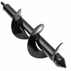 JOORRT Foret De Jardin En Acier Perceuse De Jardin Perceuse à Fleurs De Jardin Foret De Jardin En Spirale Mèche Jardin Tarière Tariere Perceuse Pour Planteur Rapide Planteur D'Arbres Noir