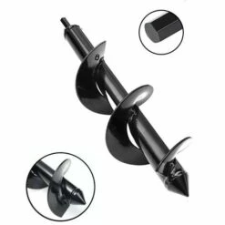 JOORRT Foret De Jardin En Acier Perceuse De Jardin Perceuse à Fleurs De Jardin Foret De Jardin En Spirale Mèche Jardin Tarière Tariere Perceuse Pour Planteur Rapide Planteur D'Arbres Noir 8 JOORRT Foret De Jardin En Acier Perceuse De Jardin Perceuse à Fleurs De Jardin Foret De Jardin En Spirale Mèche Jardin Tarière Tariere Perceuse Pour Planteur Rapide Planteur D'Arbres Noir -Tarière motorisée Soldes 59171163 4
