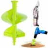 JOORRT Mèche Jardin Tarière Forets De Jardin En Spirale Pour Perceuse Tariere Perceuse Tarriere Jardin Perceuse Outil De Plantation Pratique Pour Fleur Planter Des Arbres Arbustes Avec Ciseaux(10 Cm)