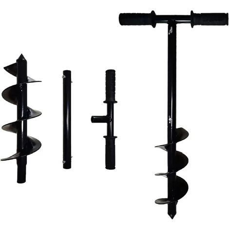 JOORRT Tarière Manuelle En Spirale Pour Jardin Foret Hélicoïdal Pour Pot De Fleurs Poire De Foret Tarière Jardinage Jardinage Outil Pour Creuser Des Trous 1 JOORRT Tarière Manuelle En Spirale Pour Jardin Foret Hélicoïdal Pour Pot De Fleurs Poire De Foret Tarière Jardinage Jardinage Outil Pour Creuser Des Trous