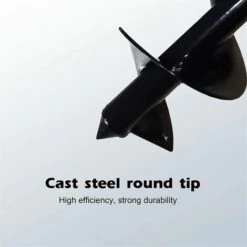 JOORRT Tarière Manuelle En Spirale Pour Jardin Foret Hélicoïdal Pour Pot De Fleurs Poire De Foret Tarière Jardinage Jardinage Outil Pour Creuser Des Trous 9 JOORRT Tarière Manuelle En Spirale Pour Jardin Foret Hélicoïdal Pour Pot De Fleurs Poire De Foret Tarière Jardinage Jardinage Outil Pour Creuser Des Trous -Tarière motorisée Soldes 59171168 5