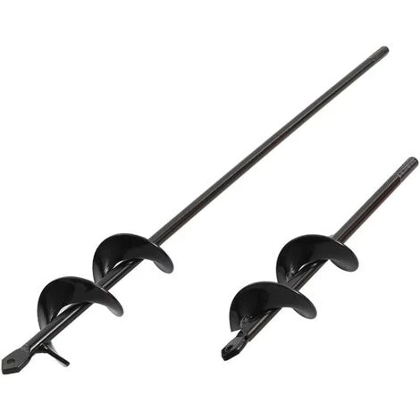 JOORRT Outil Commun - 6 Tailles - Foret Hélicoïdal - Pour Jardinage Creuser Semis Fleurs Plantes - 8 X 25 Cm 3 JOORRT Outil Commun - 6 Tailles - Foret Hélicoïdal - Pour Jardinage Creuser Semis Fleurs Plantes - 8 X 25 Cm – Image 3