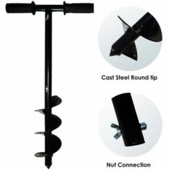 LUCKY-88 Perceuse à Tarière Manuelle Foret De Jardin Perceuse Au Sol -Tarière motorisée Soldes 59293358 3