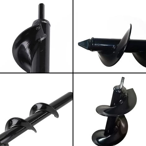 IRISFR Lilaris Jardin Foreuse, Tige Hexagonale Acier Inoxydable, Tariere Thermique, Creuser Des Trous Cultiver En Profondeur, Outil De Plantation Pratique Pour Fleur Planter Des Arbres Arbustes (Dia: 8cm L: 30cm)une Pièce 3 IRISFR Lilaris Jardin Foreuse, Tige Hexagonale Acier Inoxydable, Tariere Thermique, Creuser Des Trous Cultiver En Profondeur, Outil De Plantation Pratique Pour Fleur Planter Des Arbres Arbustes (Dia: 8cm L: 30cm)une Pièce – Image 3