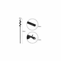 DECKON Jardin Foreuse, Tige Hexagonale Acier Inoxydable, Tariere Thermique, Creuser Des Trous Cultiver En Profondeur, Outil De Plantation Pratique Pour Fleur Planter Des Arbres Arbustes Ø4x45cm -Tarière motorisée Soldes 59498687 3